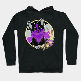 paragraysexual corgi Hoodie